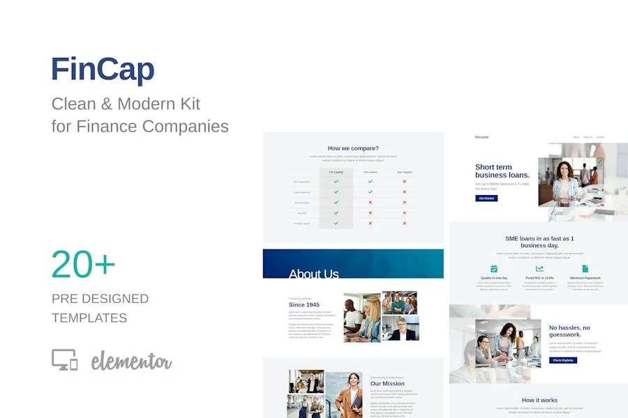 FinCap - Template Kit de finanzas