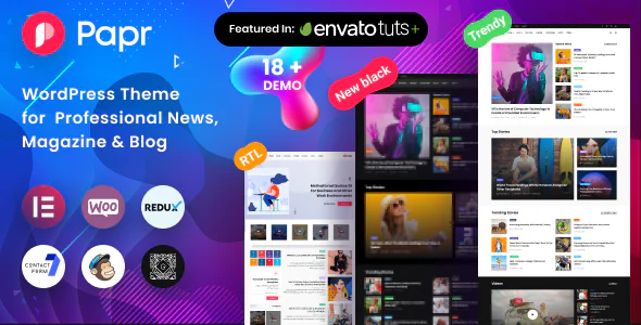 Papr - Newspaper News WordPress