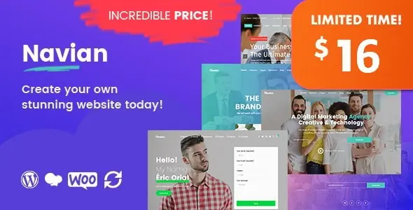 Navian - Multi-Purpose Responsive WordPress Theme