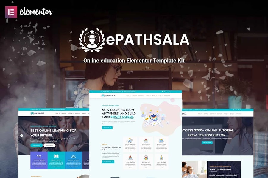 ePathsala - Template Kit de elementos educativos en línea