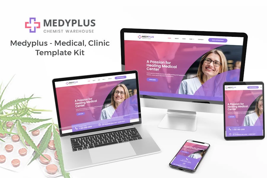 Medyplus - Template Kit médicas y clínicas