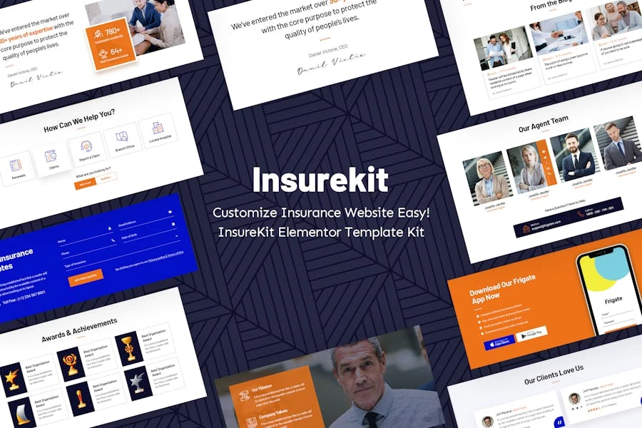 InsureKit - Template Kits de seguros