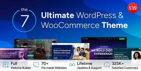The7 - Ultimate WordPress & WooCommerce Theme