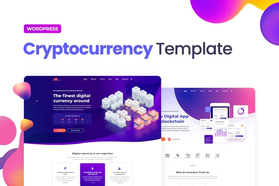 Moneer ? Template Kit Elementor para criptomonedas