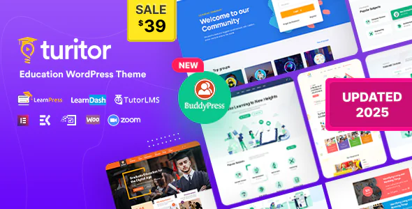Turitor - Education WordPress Theme